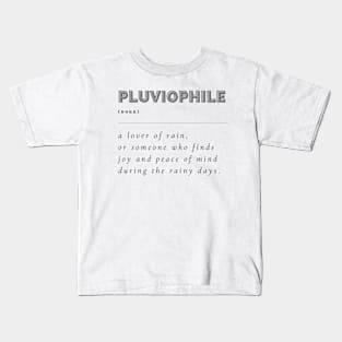 Pluviophile Kids T-Shirt